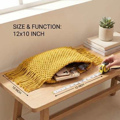 Amber Boho Fringe Tote